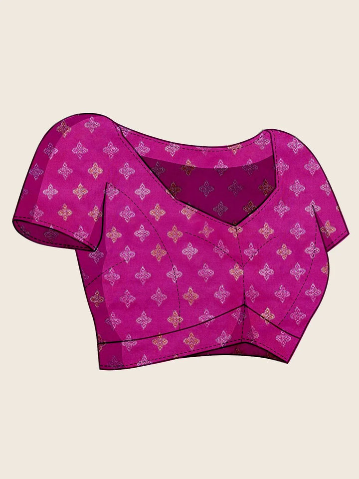 Glamorous Meenakari Patola Saree – Festive & Party Ready Look