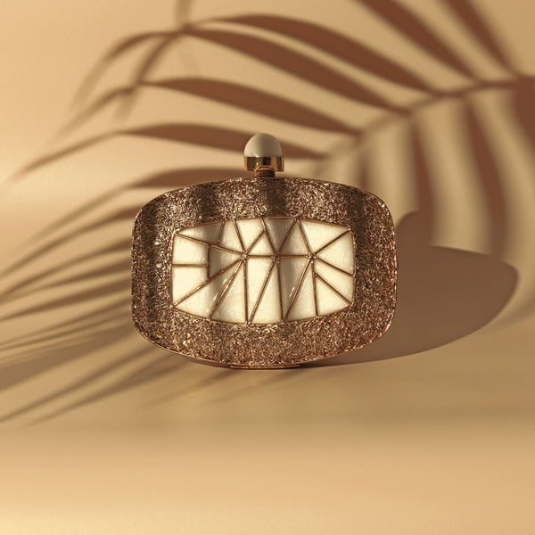 Alia Mother of Pearl Clutch | Premium Quality Hand Clutch for Stylish Looks