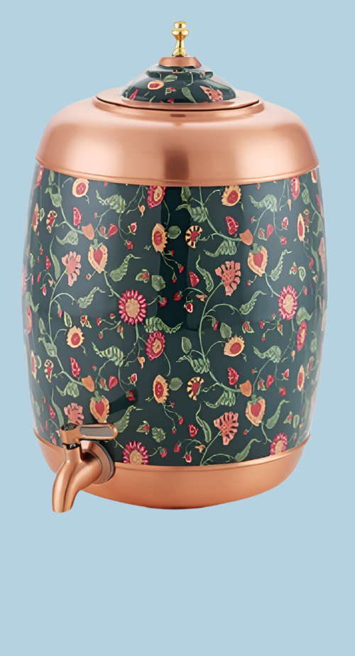 Attro Redpiness Pure Copper Water Dispenser | Traditional Copper Pot