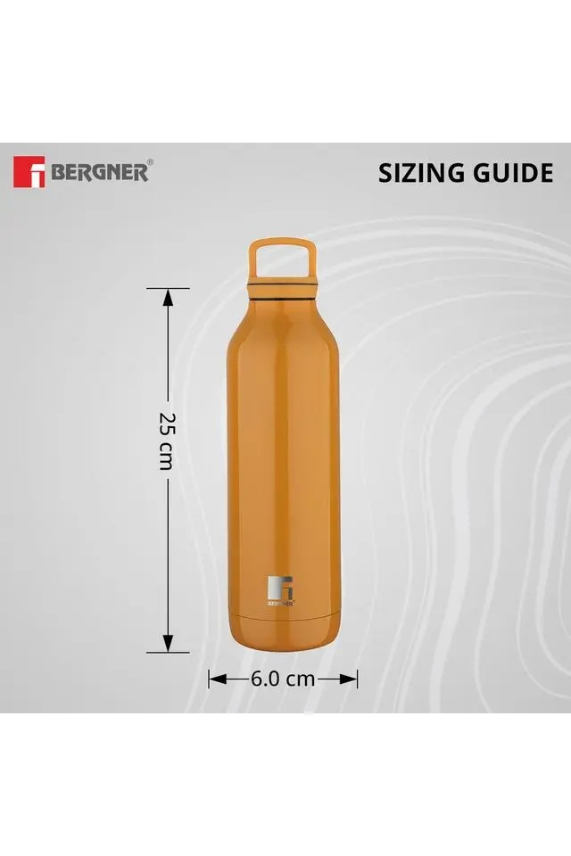 Double-Walled Flask | Bergner Walking Daisy Droplet Stainless Steel Bottle