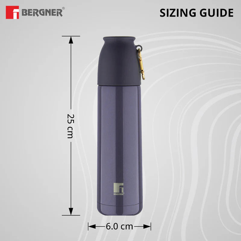 PearlPotion 500ml Flask | Bergner Thermosteel Double-Walled Hot & Cold Bottle