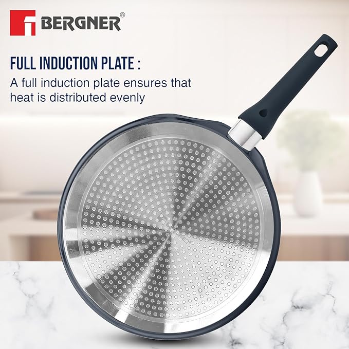 Bergner Titan Forged Aluminum 4-Piece Cookware Set | Non-Stick