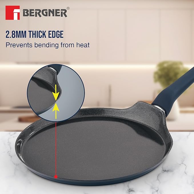 Bergner Titan Forged Aluminum 4-Piece Cookware Set | Non-Stick