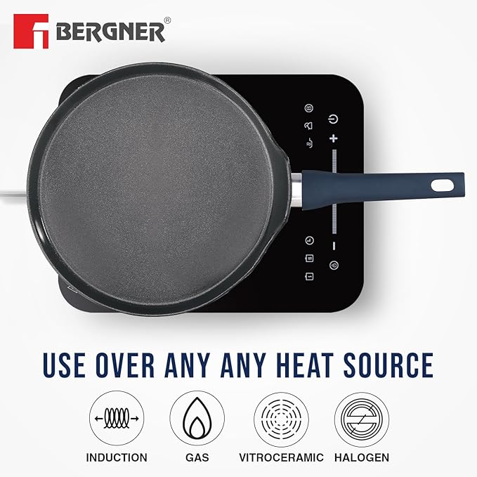 Bergner Titan Forged Aluminum 4-Piece Cookware Set | Non-Stick