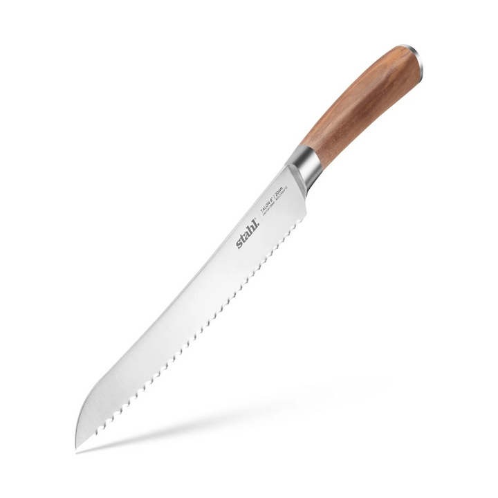 Bread Knife Talon Series Stahl Bread Knife | Walnut wood Handle, 8 Inches / 20 cm