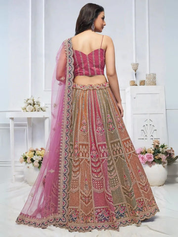 Best Prices Soft Net Lehenga Choli shop SilverBin