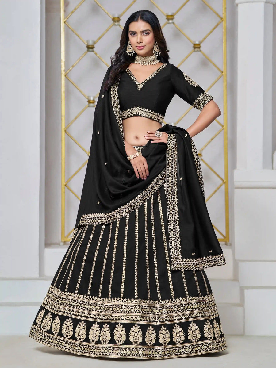 Buy Designer Art Silk Lehenga Choli for Weddings | SilverBin

