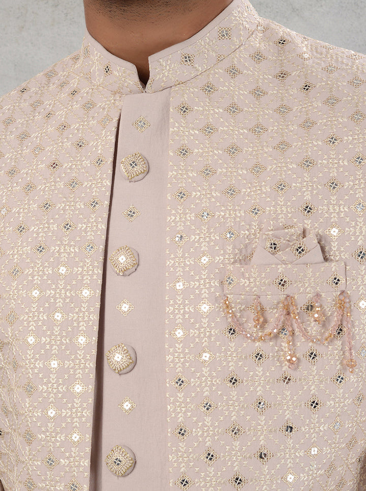 Pink Indo Western Dress for Men | Elegant and Comfortable Design
