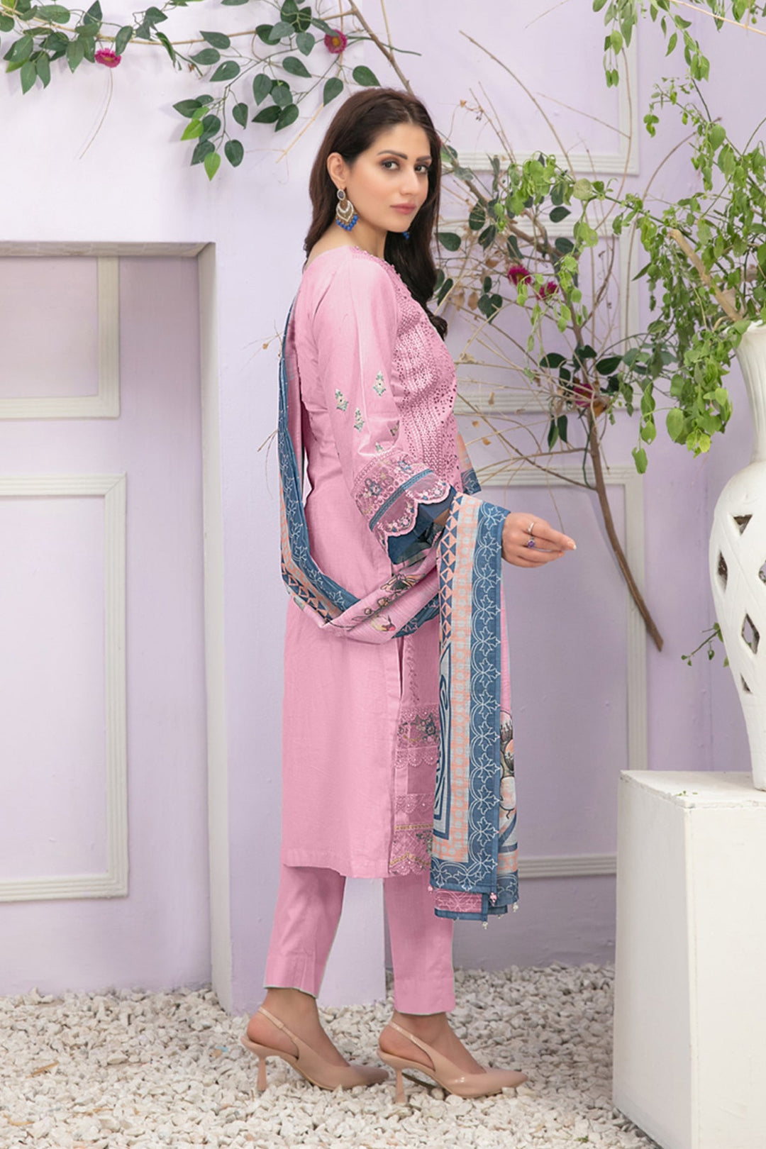Pink Chic faux Georgette Salwar Suit | Timeless Ethnic Wardrobe Essential