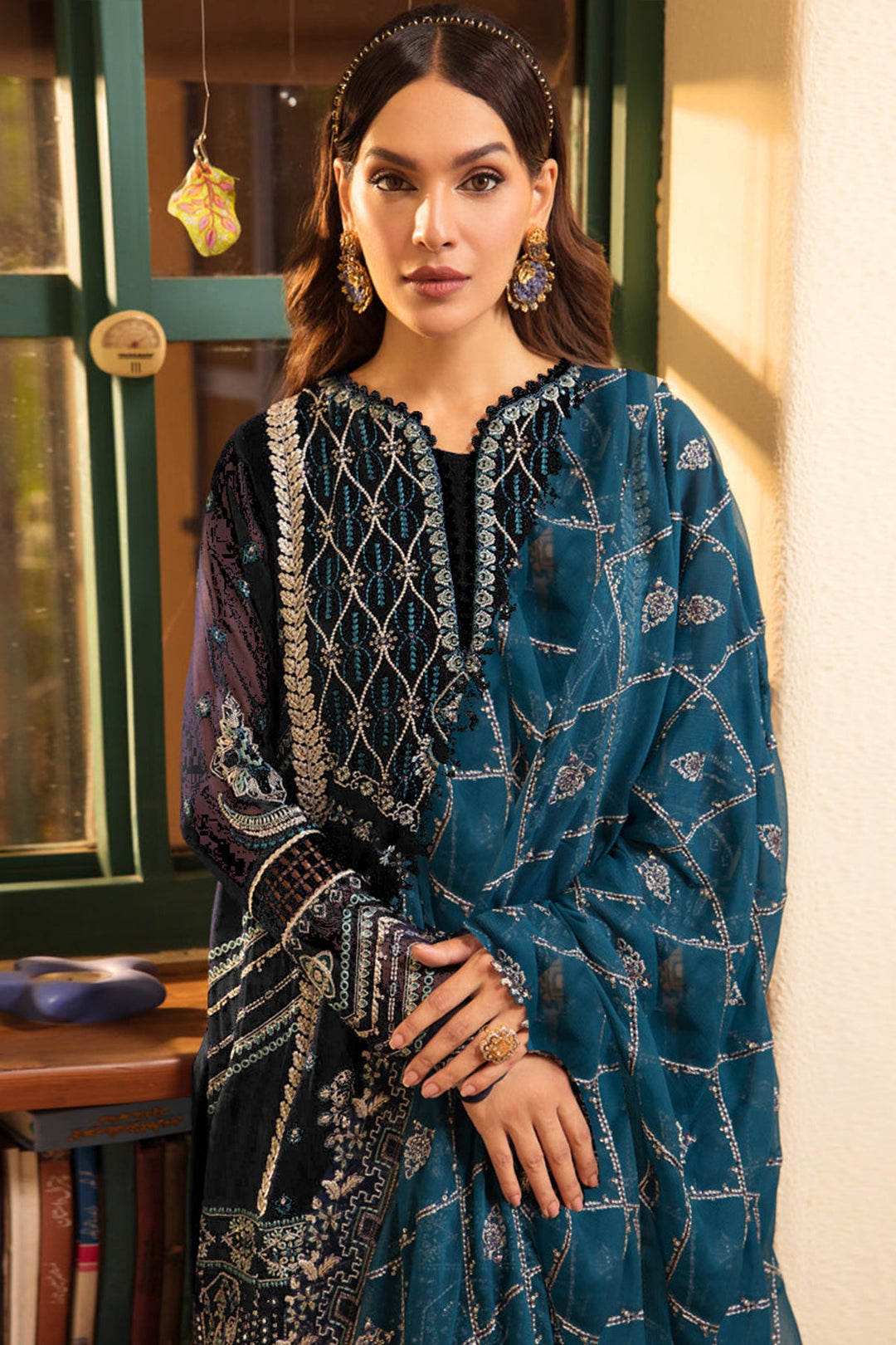 Designer Black Georgette Kameez | Ethnic Outfit for Every Occasion
