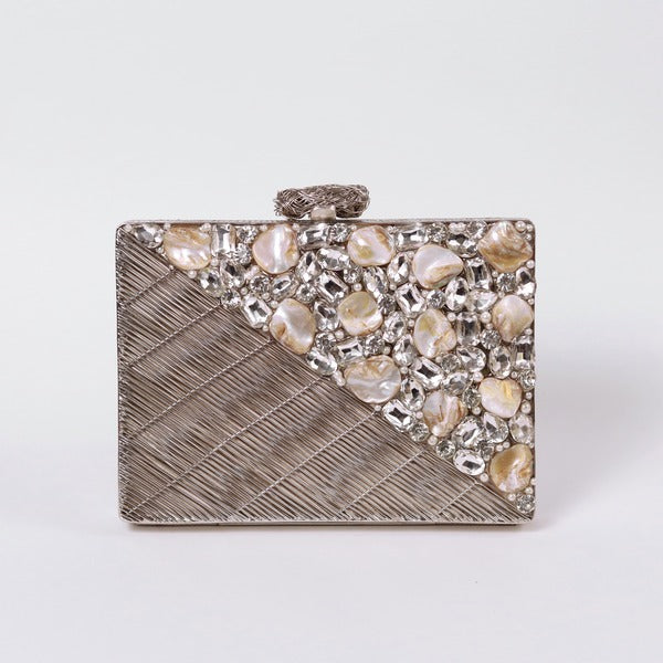 Eira Brass Clutch | Limited Edition Compact and Classy Bag