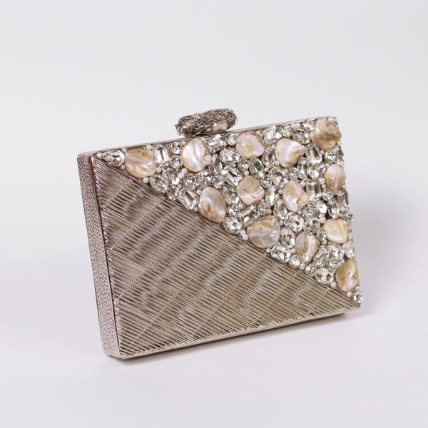 Eira Brass Clutch | Limited Edition Compact and Classy Bag