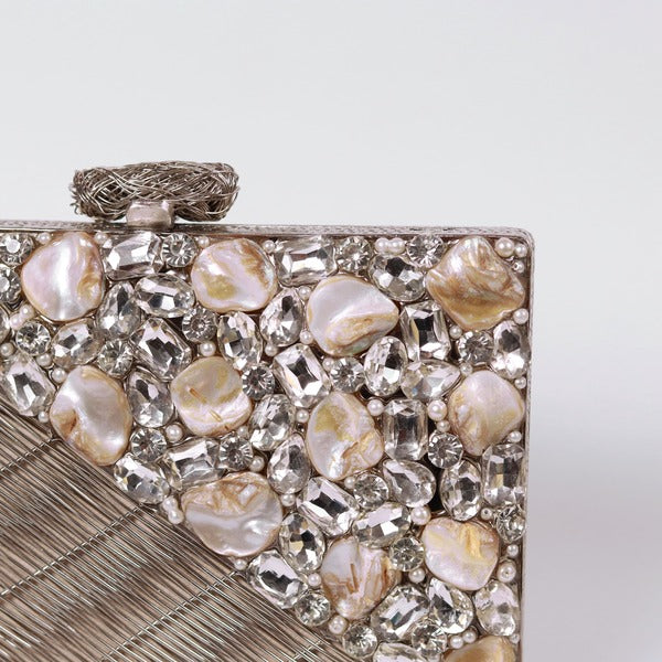 Eira Brass Clutch | Limited Edition Compact and Classy Bag
