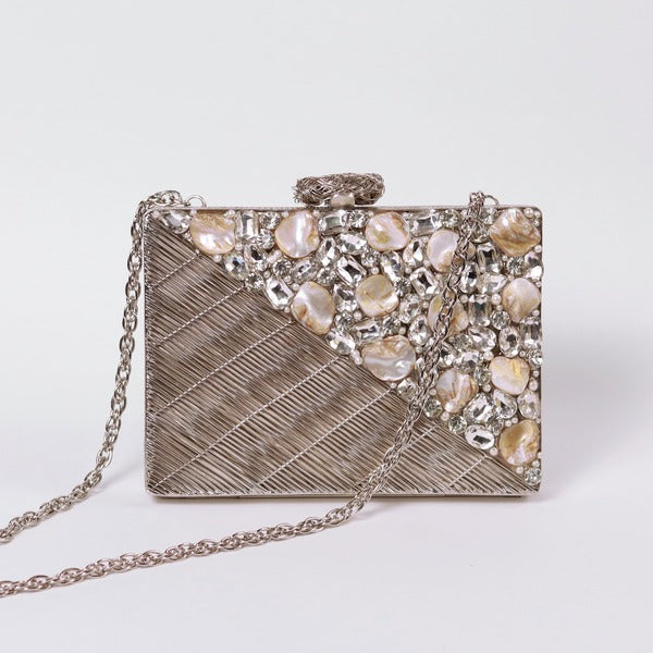 Eira Brass Clutch | Limited Edition Compact and Classy Bag