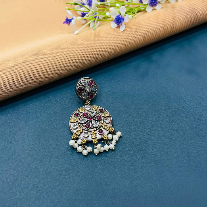 GERMAN SILVER EARRINGS - SilverBin