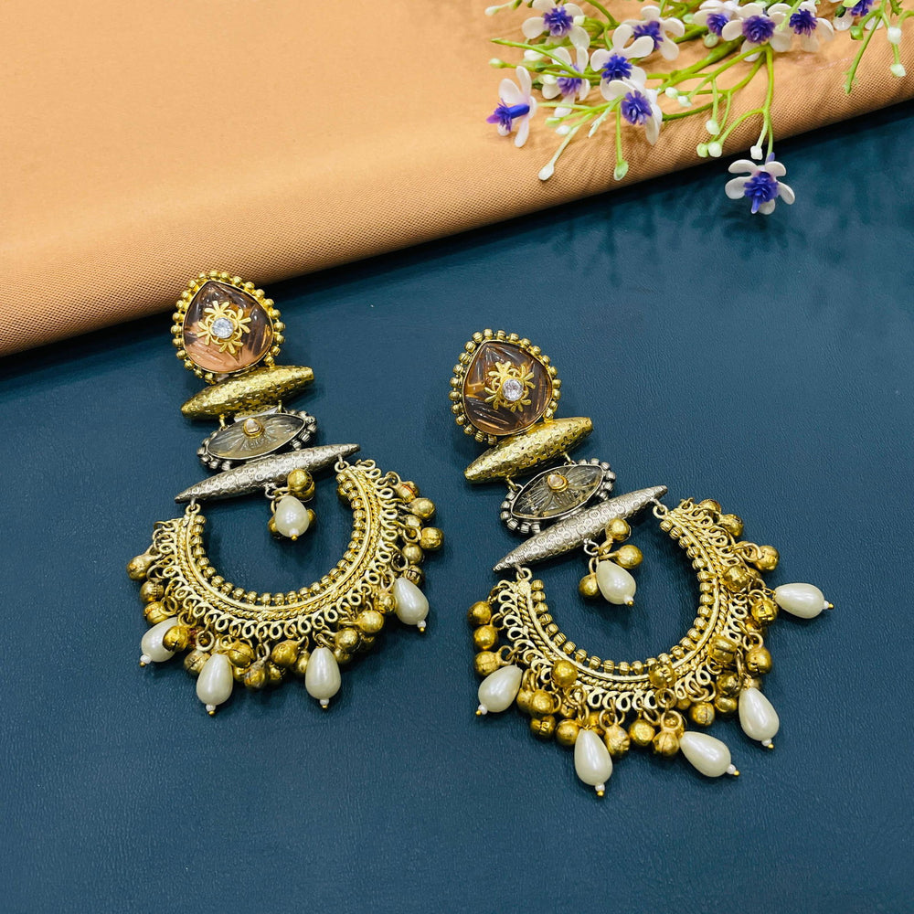 GERMAN SILVER EARRINGS - SilverBin
