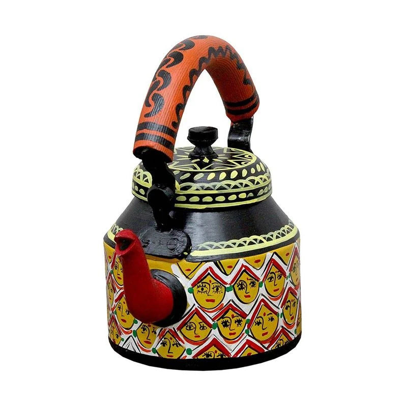 Designer Handpainted Kettle 1L | Unique Tea & Coffee Serveware