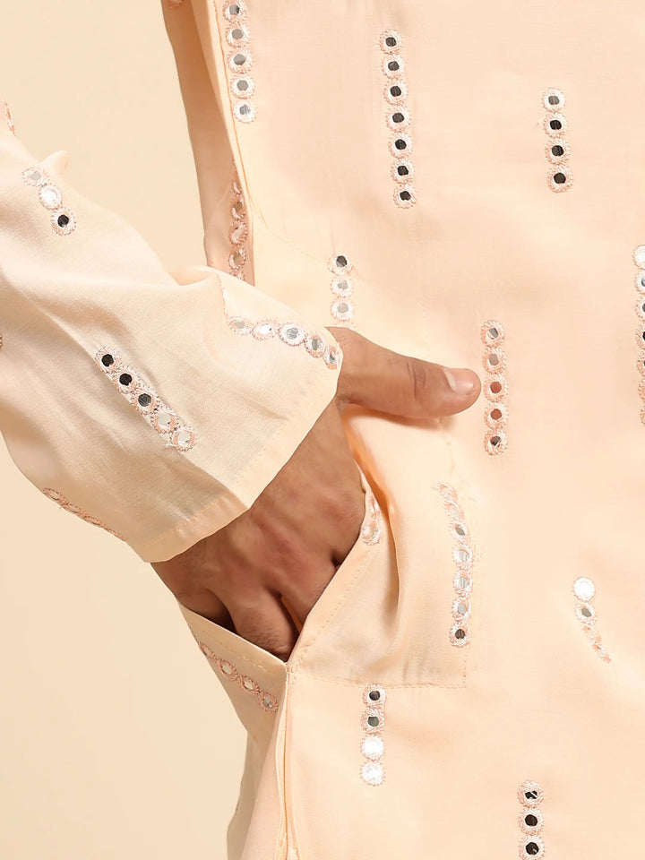 Designer Silk Kurta Set | Sophisticated Festive Wear for Haldi Ceremonies