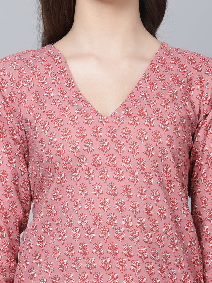 Luxury in Every Detail | Aaina Cotton Block Print Salwar Set