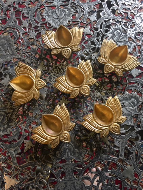 Kamalam Brass Lotus Diya | Festive Pooja Decor Essential