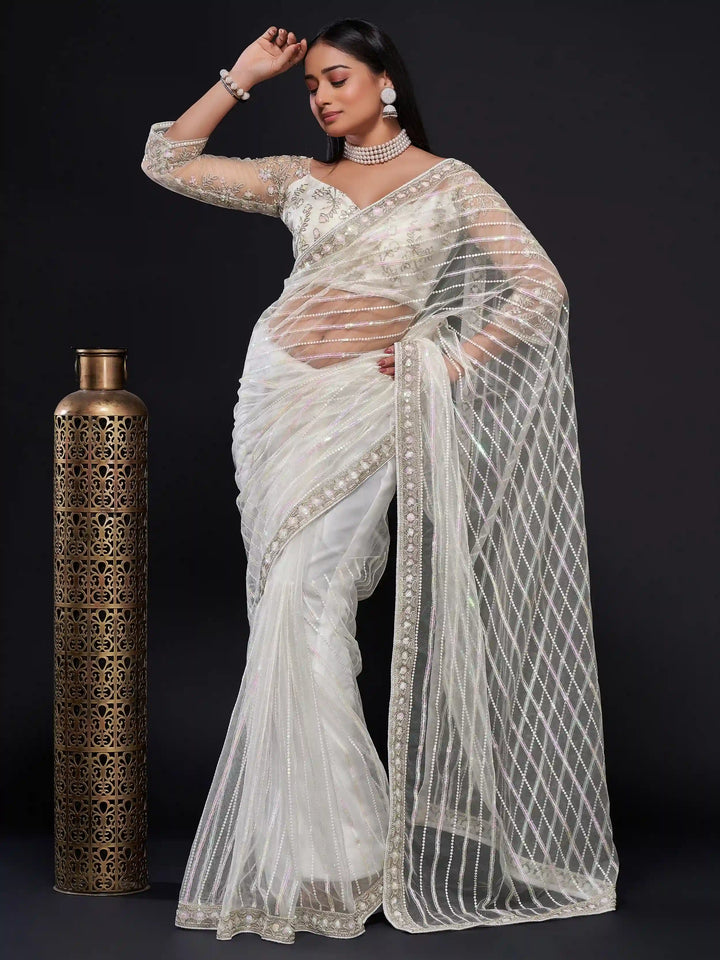 Vibrant color luxurious fabric exclusive attire crafted for elegance and style.