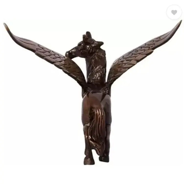 Unique Brass Unicorn Horse Statue | Crafted Centerpiece for Home Decor