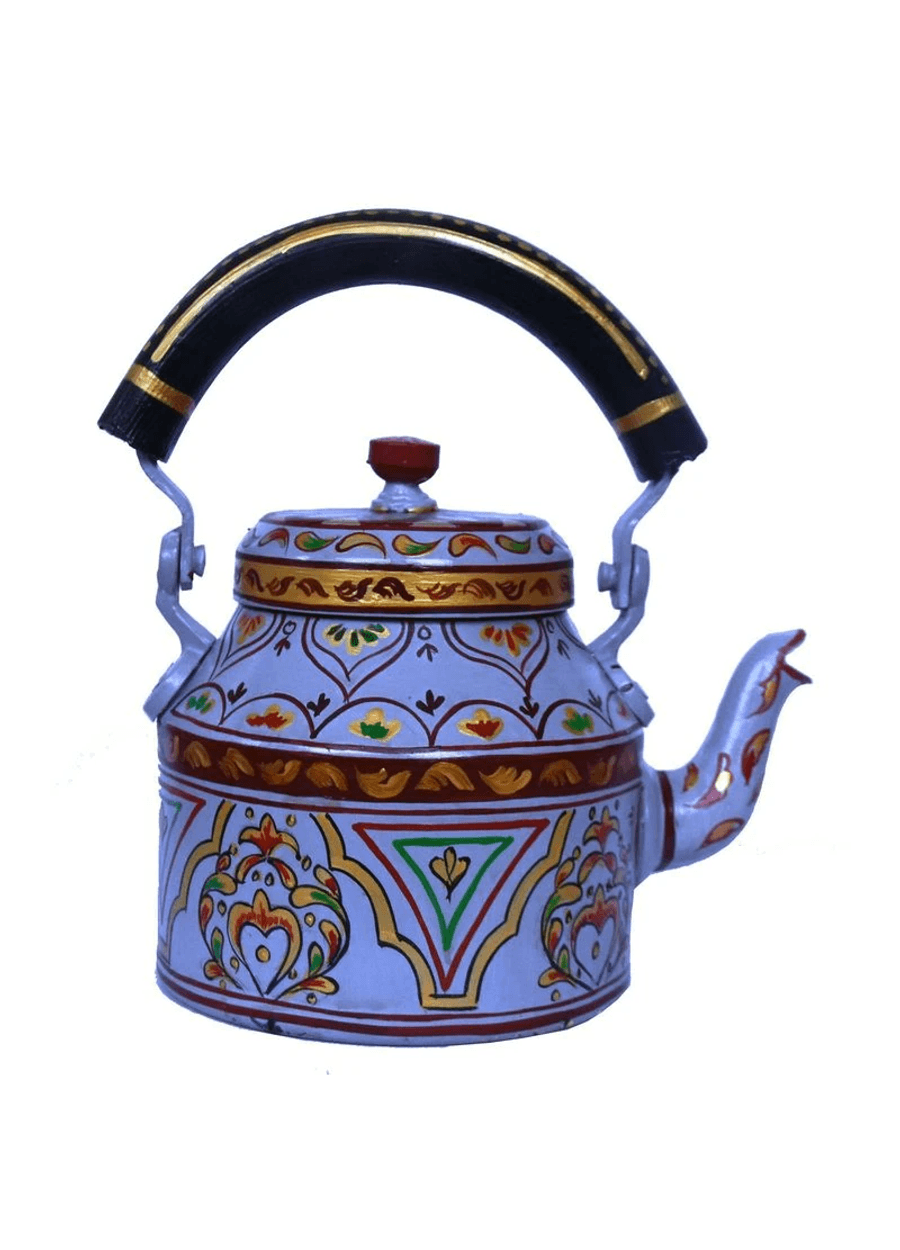 Handcrafted Decorative Tea Kettle | Unique Artisan for Home Decor