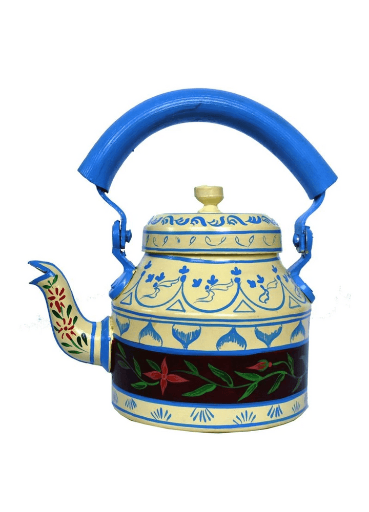Folk Handpainted Tea Pot | Stylish Tableware with Indian Touch