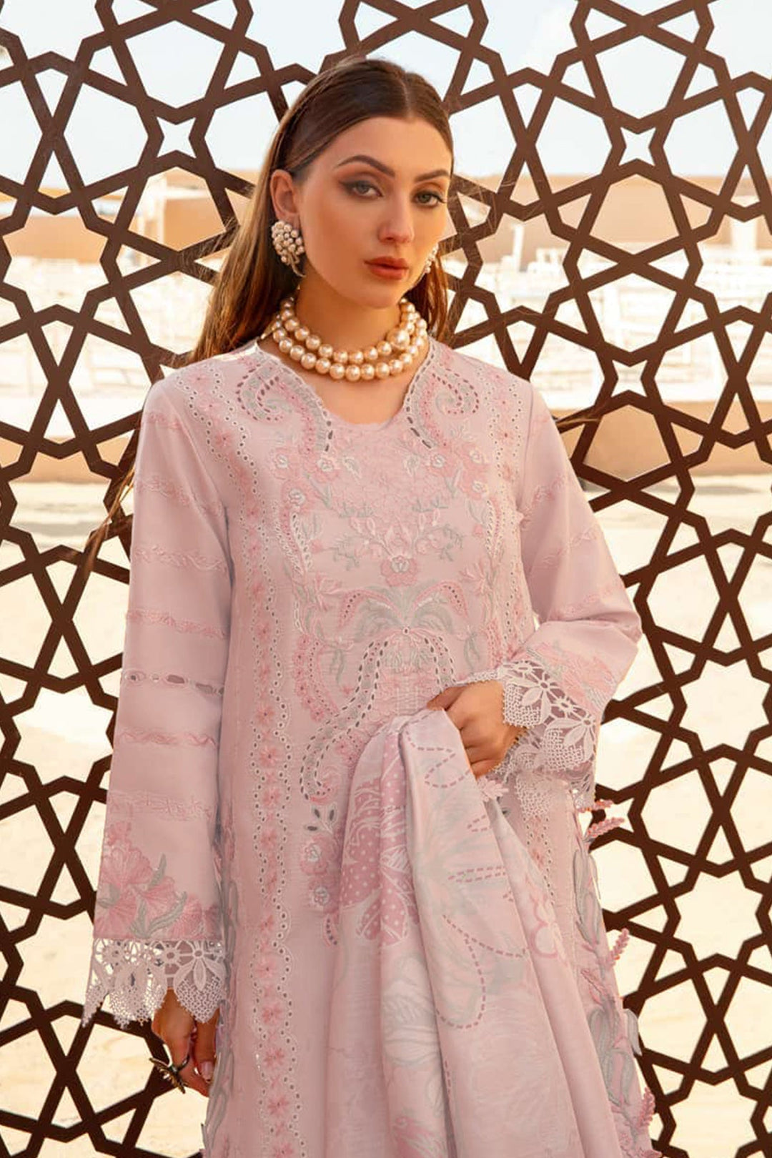 Pink Premium Salwar Kameez | Heavy Cotton Digital Printed Dupatta