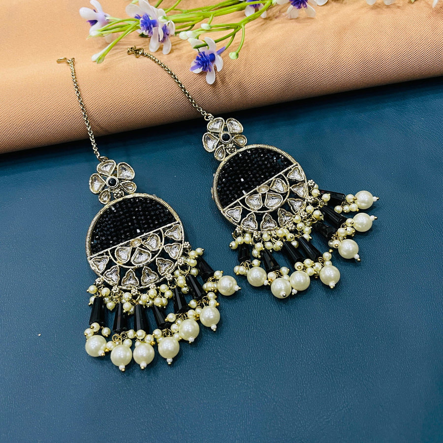 MAHENDI POLISH EARRING - SilverBin