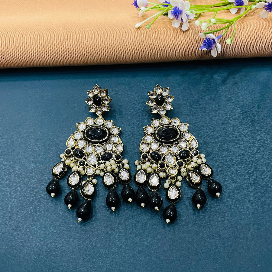 MAHENDI POLISH EARRING - SilverBin