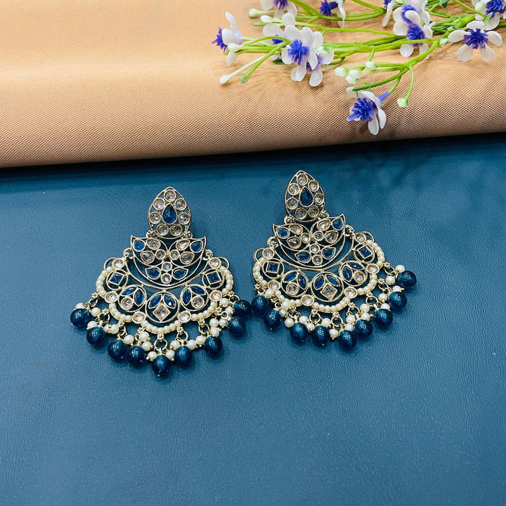 MAHENDI POLISH EARRING - SilverBin