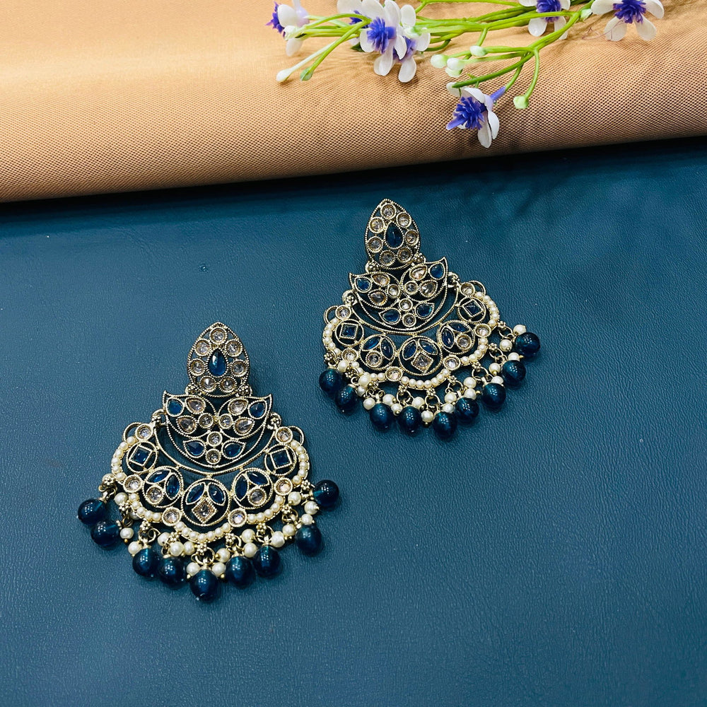 MAHENDI POLISH EARRING - SilverBin