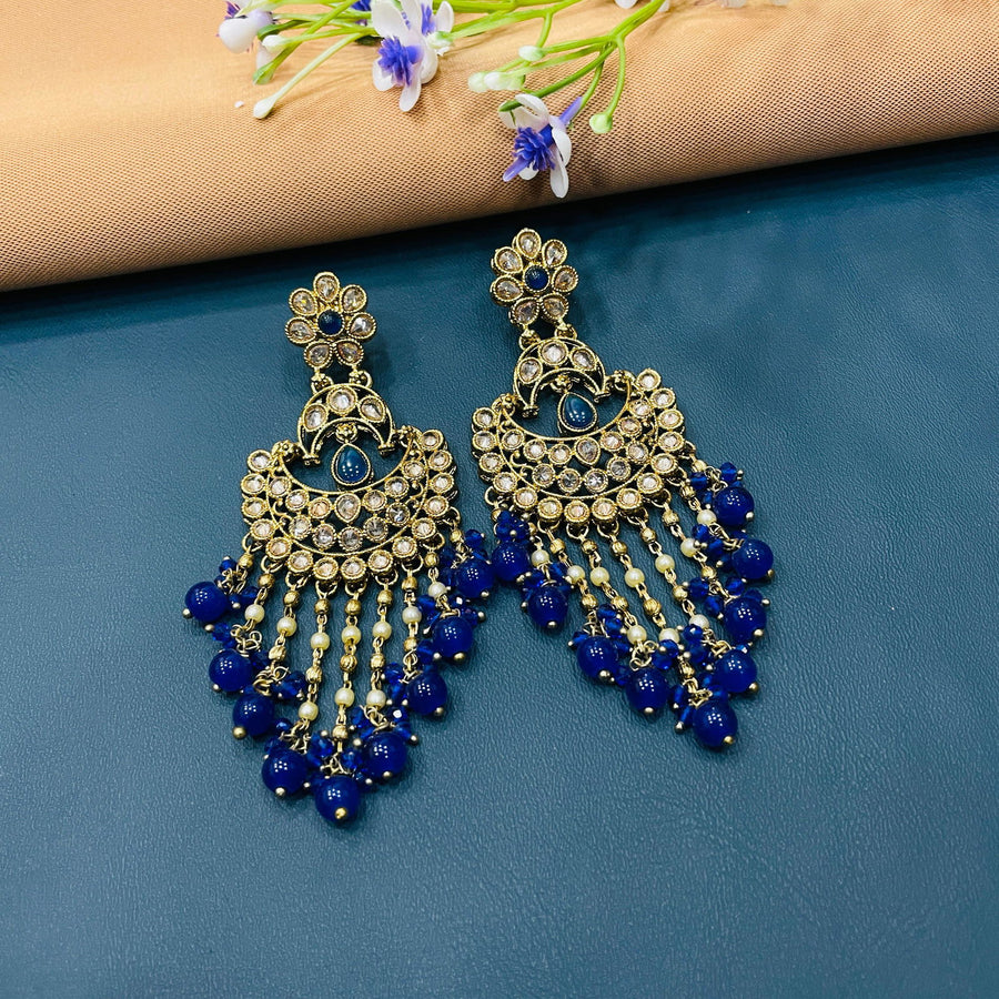 MAHENDI POLISH EARRING - SilverBin