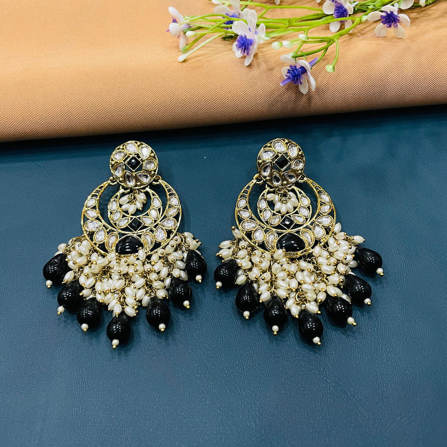 MAHENDI POLISH EARRING - SilverBin