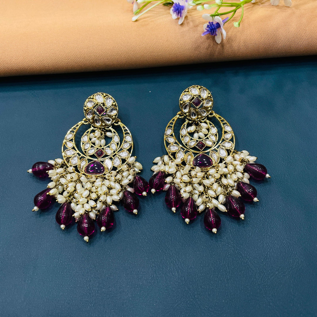 MAHENDI POLISH EARRING - SilverBin