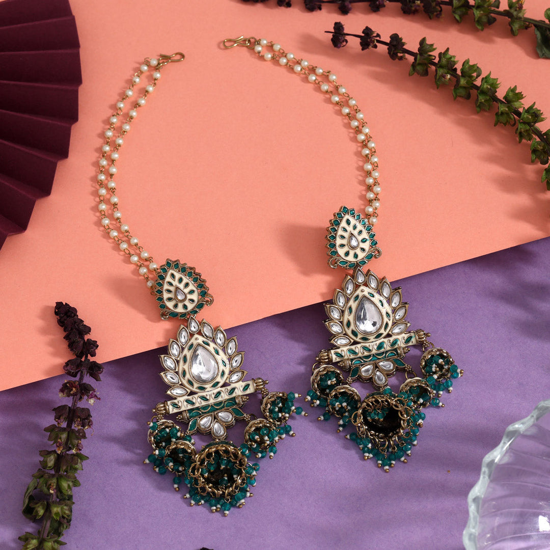 Kundan Meenakari Earrings | Elegant Statement Jewelry
