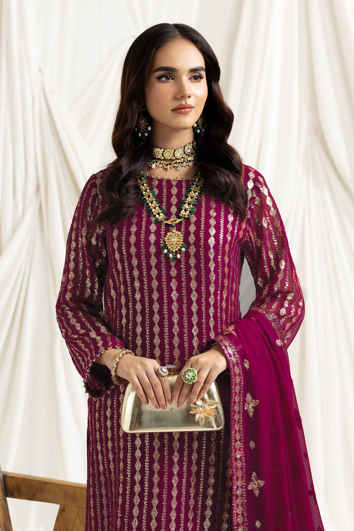 Designer Dark Pink Salwar Suit | Embroidery & Sequence Work