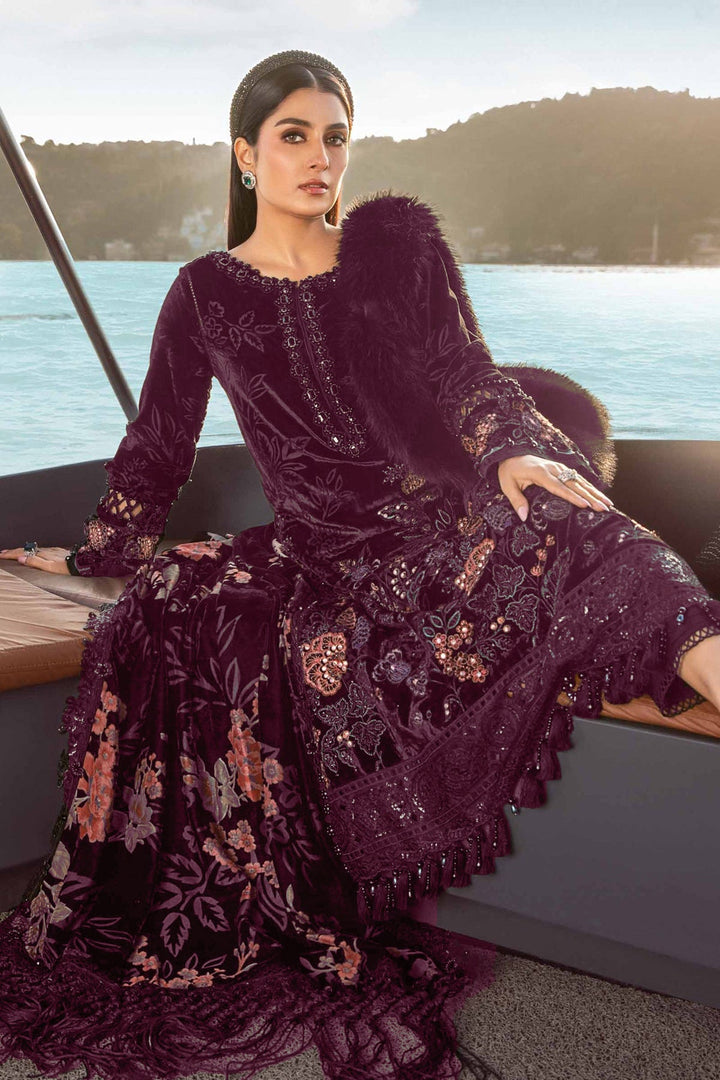 Elegant Maroon Kameez with Salwar | Featuring a Graceful Dupatta