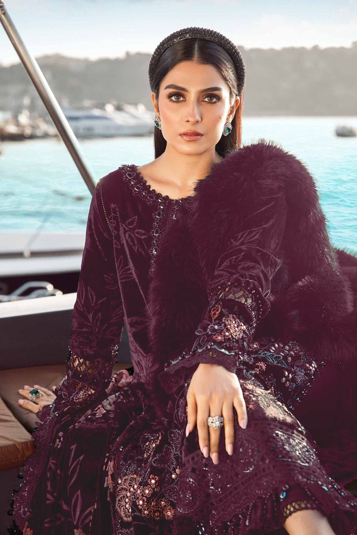 Elegant Maroon Kameez with Salwar | Featuring a Graceful Dupatta