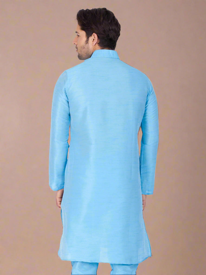 Plain Art Silk Kurta Pajama | Trendy Ethnic Wear for Festive Occasions