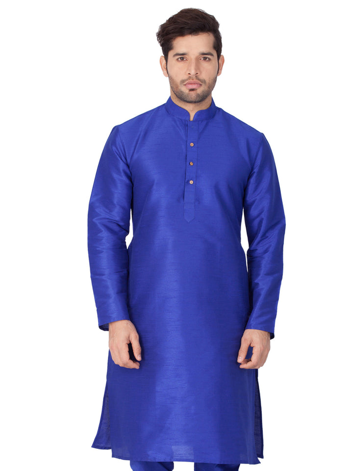 Plain Art Silk Kurta Pajama | Trendy Ethnic Wear for Festive Occasions
