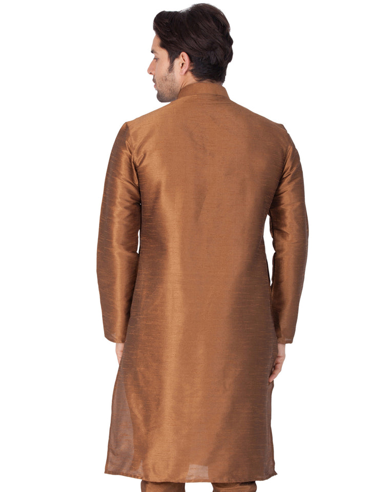 Plain Art Silk Kurta Pajama | Trendy Ethnic Wear for Festive Occasions
