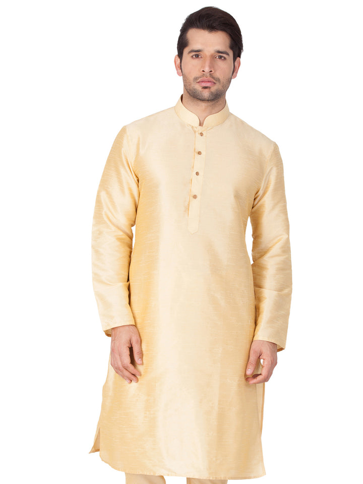 Plain Art Silk Kurta Pajama | Trendy Ethnic Wear for Festive Occasions