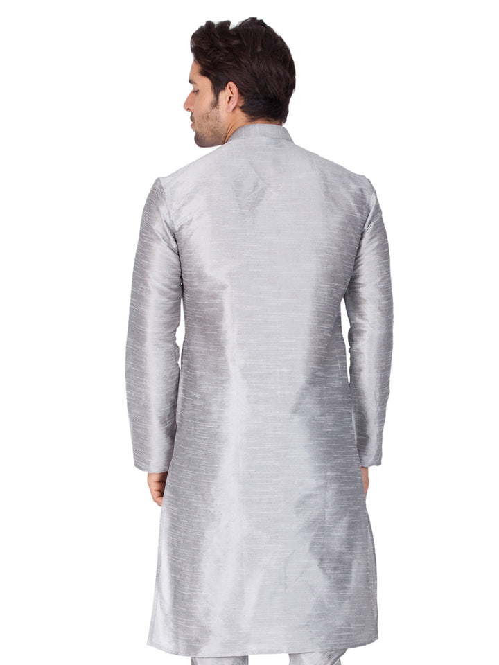 Plain Art Silk Kurta Pajama | Trendy Ethnic Wear for Festive Occasions