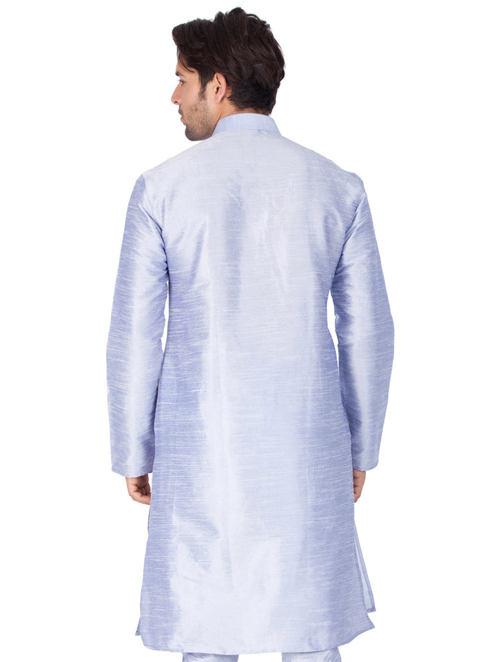 Plain Art Silk Kurta Pajama | Trendy Ethnic Wear for Festive Occasions