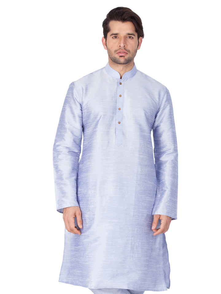 Plain Art Silk Kurta Pajama | Trendy Ethnic Wear for Festive Occasions