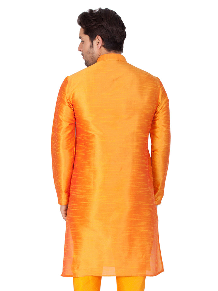 Plain Art Silk Kurta Pajama | Trendy Ethnic Wear for Festive Occasions