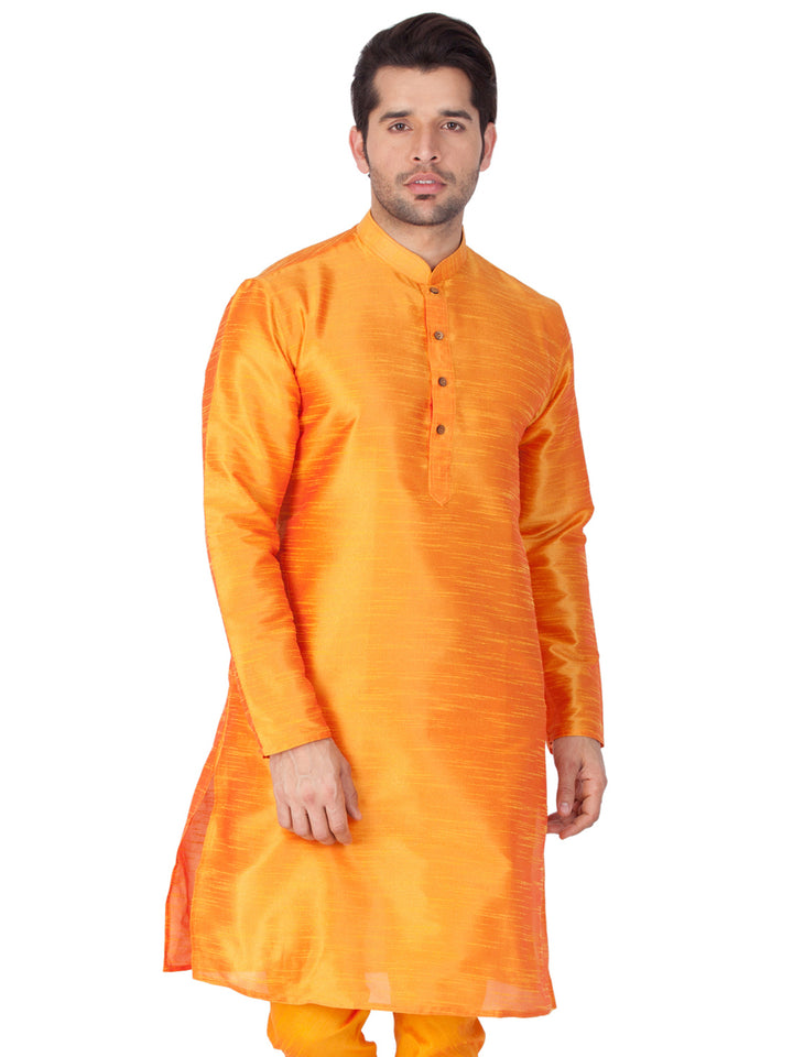 Plain Art Silk Kurta Pajama | Trendy Ethnic Wear for Festive Occasions