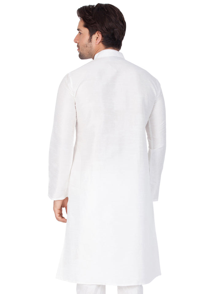 Plain Art Silk Kurta Pajama | Trendy Ethnic Wear for Festive Occasions